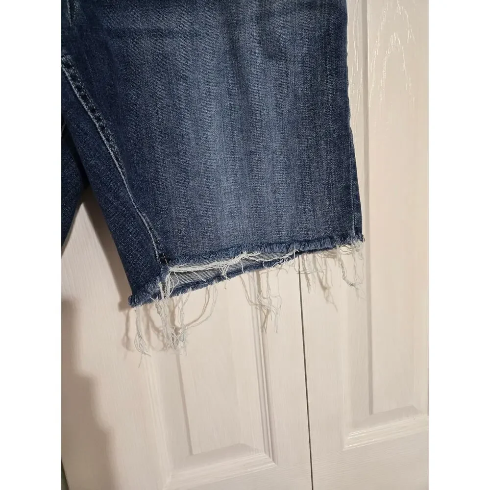 Edgely size 16 women's mid rise cut off shorts